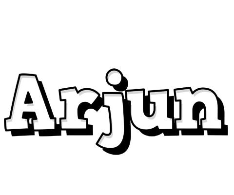 Arjun snowing logo