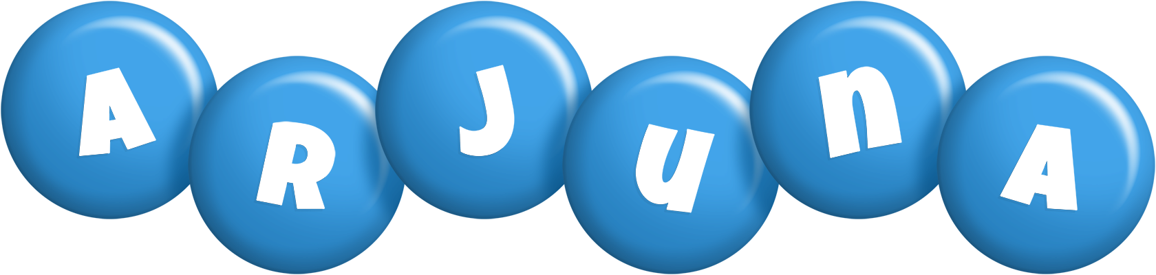 Arjuna candy-blue logo