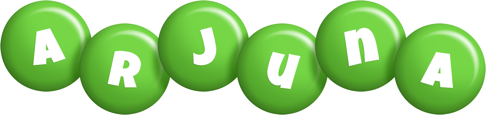Arjuna candy-green logo