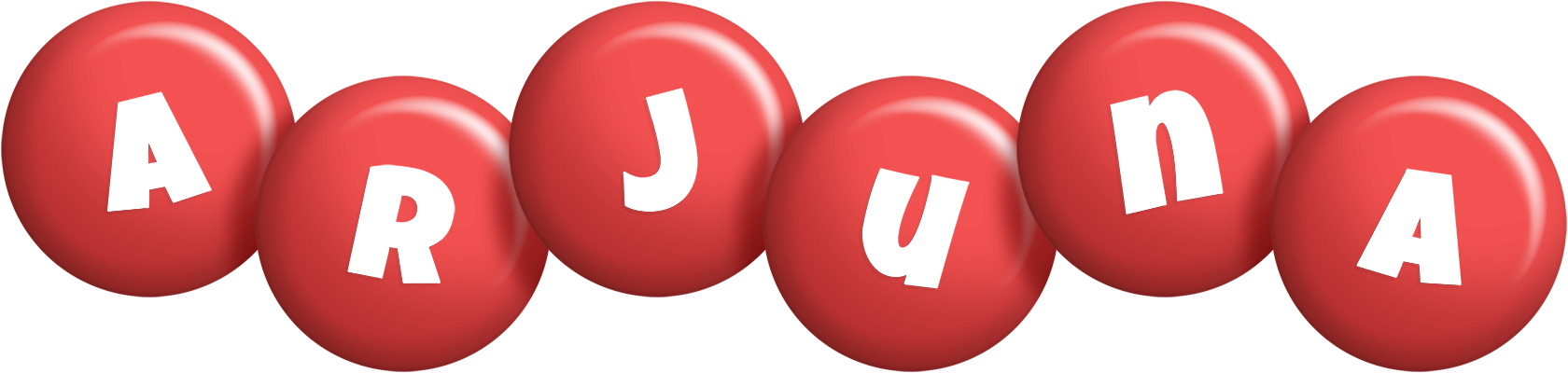 Arjuna candy-red logo