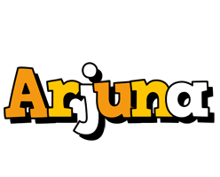 Arjuna cartoon logo