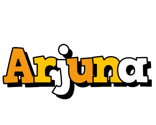 Arjuna cartoon logo