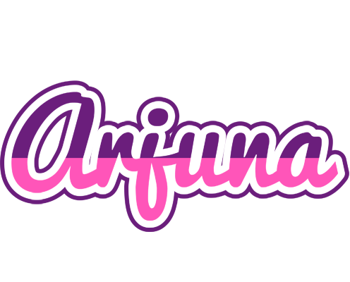 Arjuna cheerful logo