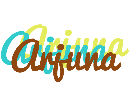 Arjuna cupcake logo