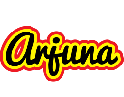 Arjuna flaming logo