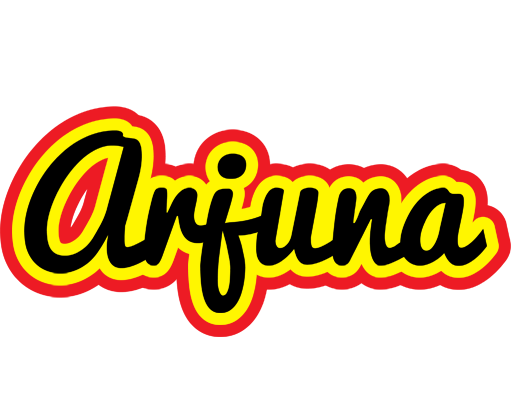 Arjuna flaming logo