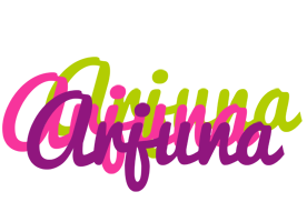 Arjuna flowers logo