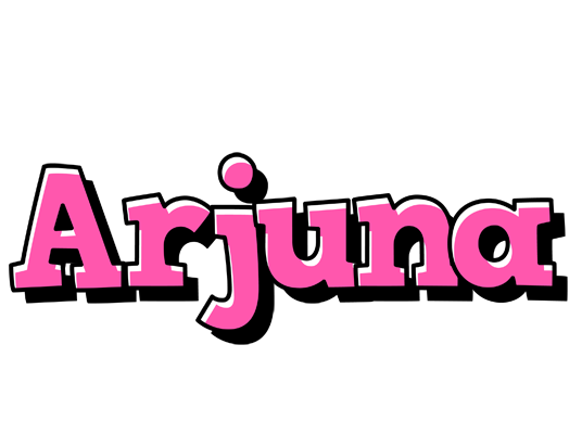 Arjuna girlish logo