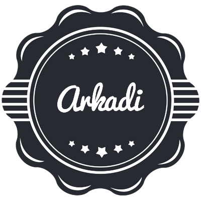 Arkadi badge logo