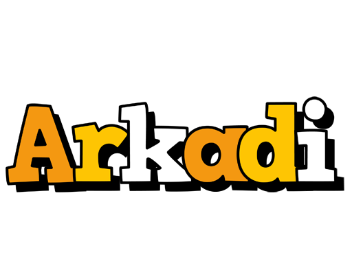 Arkadi cartoon logo