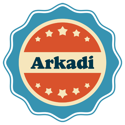 Arkadi labels logo