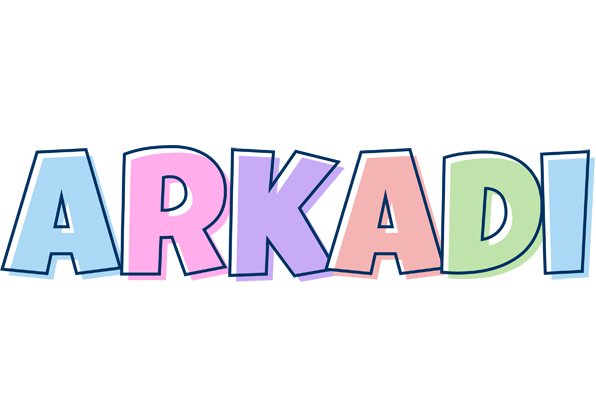 Arkadi pastel logo