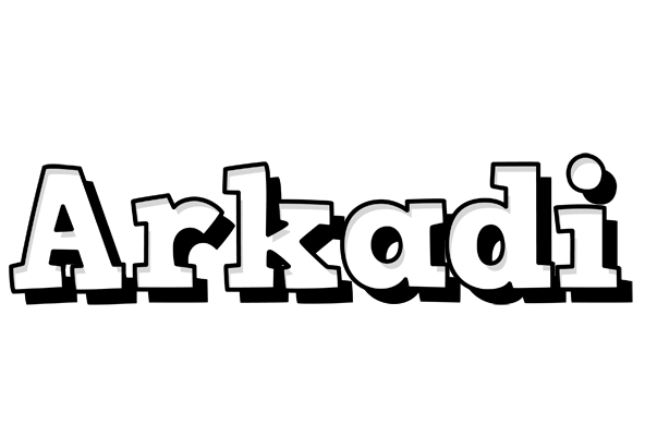 Arkadi snowing logo