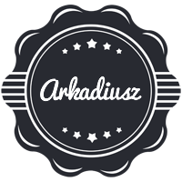 Arkadiusz badge logo