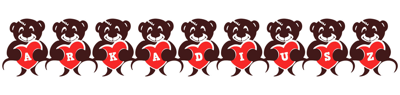 Arkadiusz bear logo