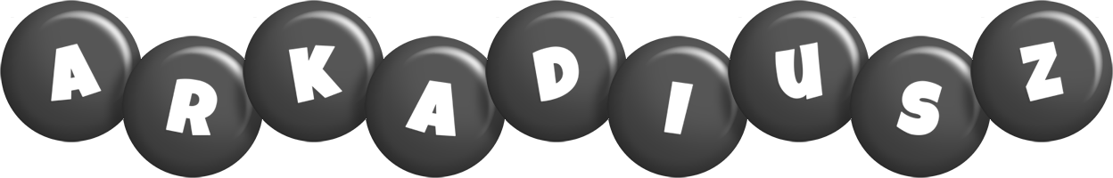 Arkadiusz candy-black logo