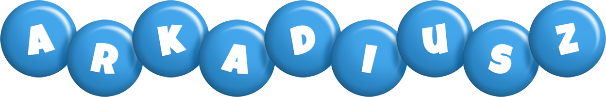 Arkadiusz candy-blue logo