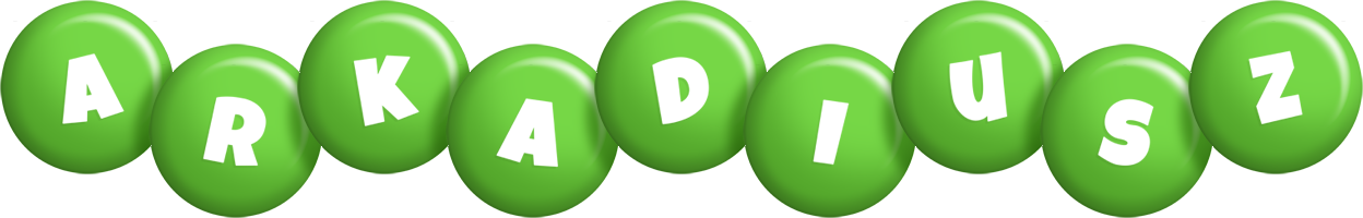 Arkadiusz candy-green logo