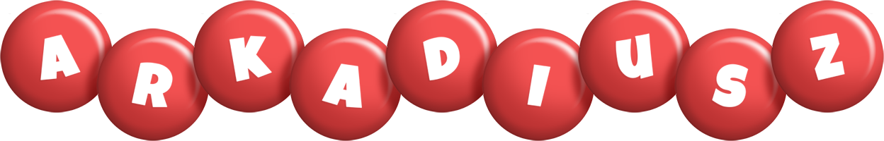 Arkadiusz candy-red logo