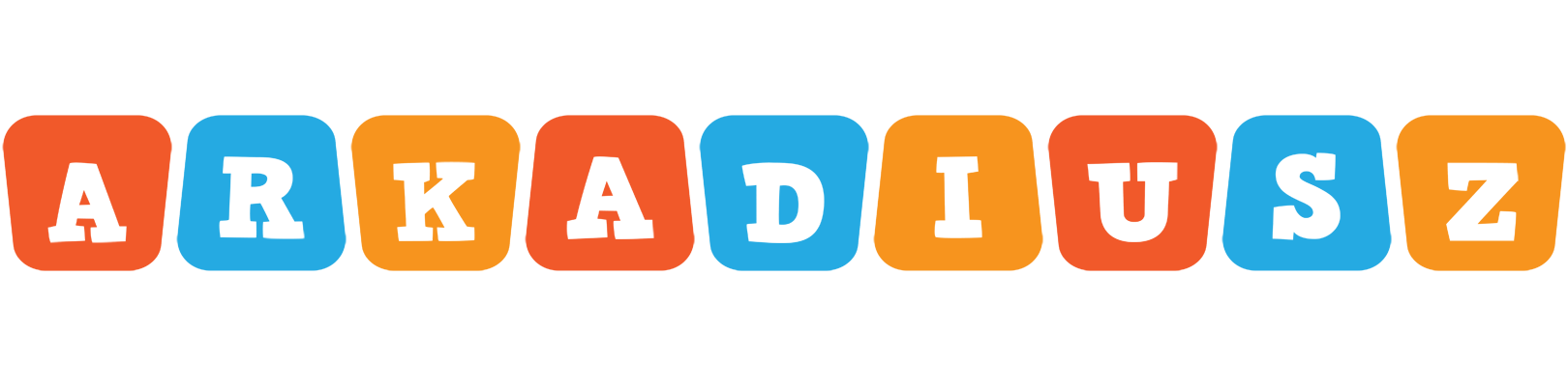 Arkadiusz comics logo