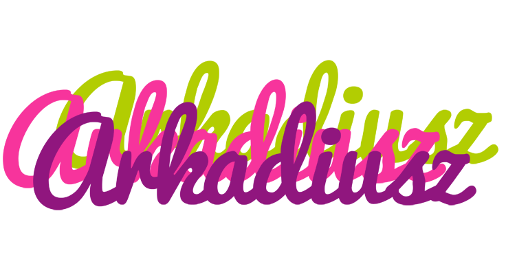 Arkadiusz flowers logo