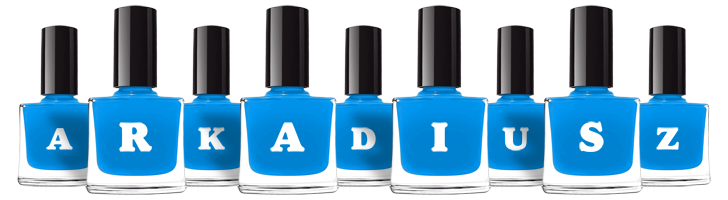 Arkadiusz glossy logo