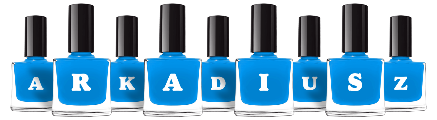 Arkadiusz glossy logo