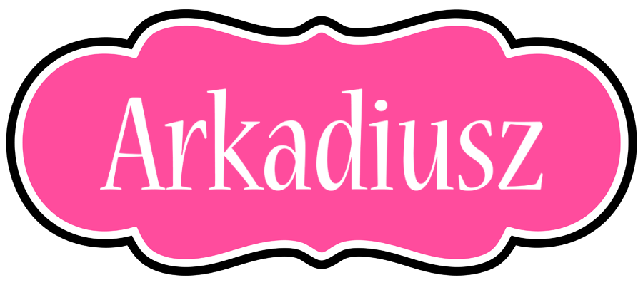 Arkadiusz invitation logo