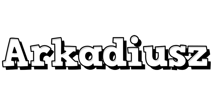 Arkadiusz snowing logo
