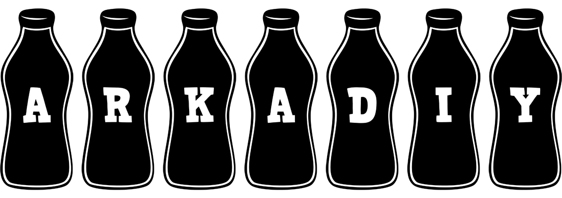 Arkadiy bottle logo