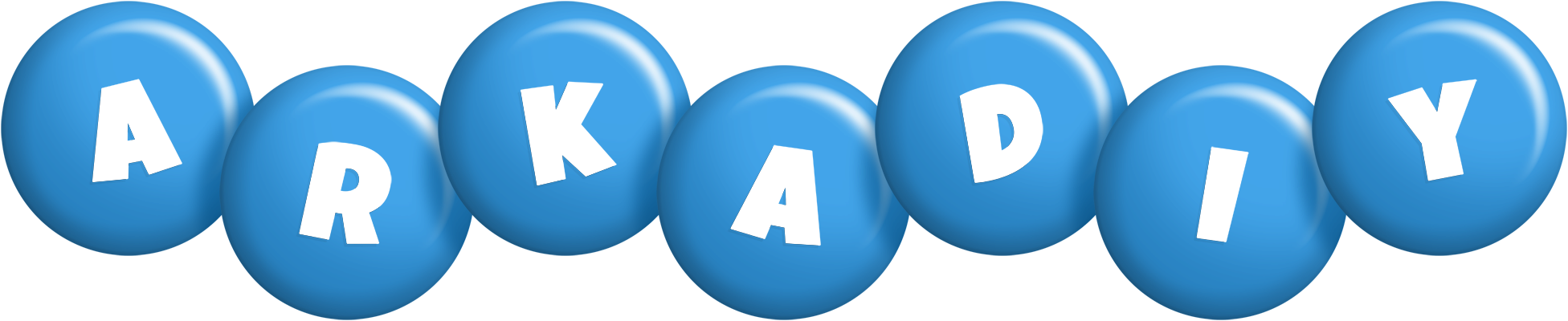 Arkadiy candy-blue logo