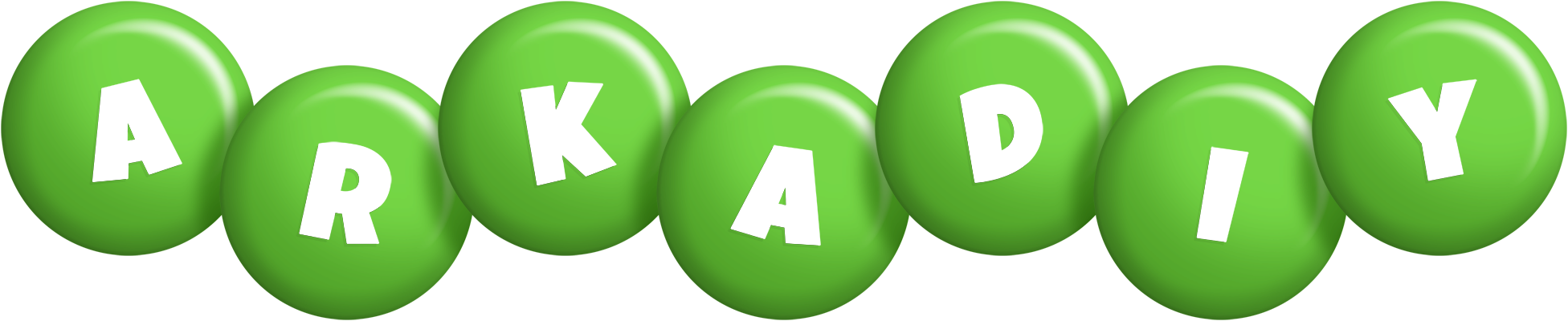 Arkadiy candy-green logo