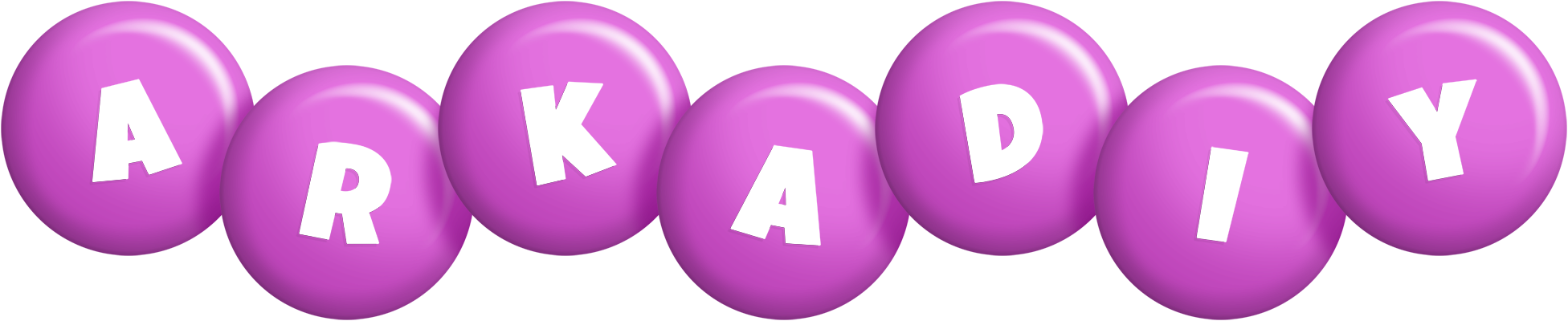 Arkadiy candy-purple logo