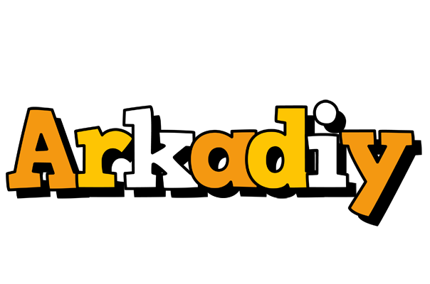 Arkadiy cartoon logo