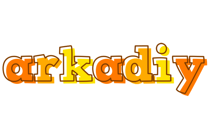 Arkadiy desert logo