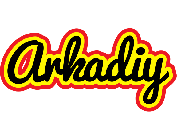 Arkadiy flaming logo
