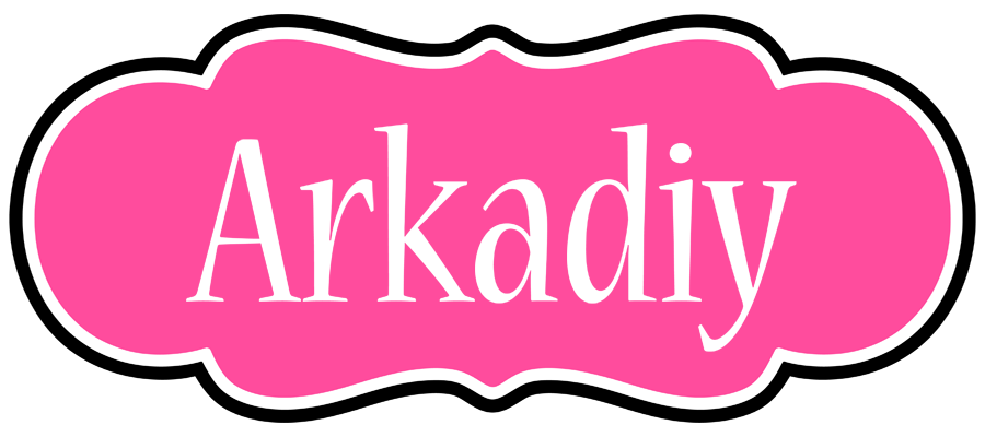Arkadiy invitation logo