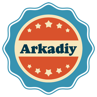Arkadiy labels logo