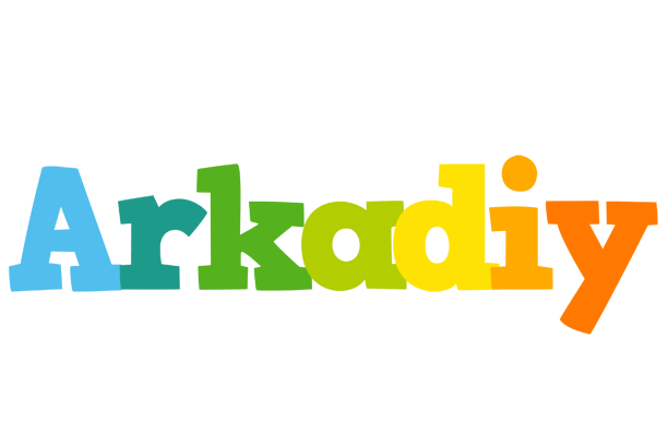 Arkadiy rainbows logo