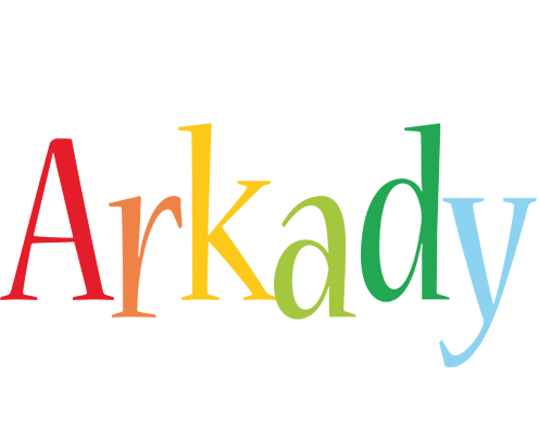 Arkady birthday logo