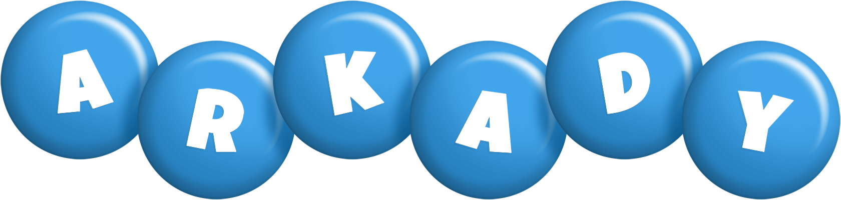 Arkady candy-blue logo