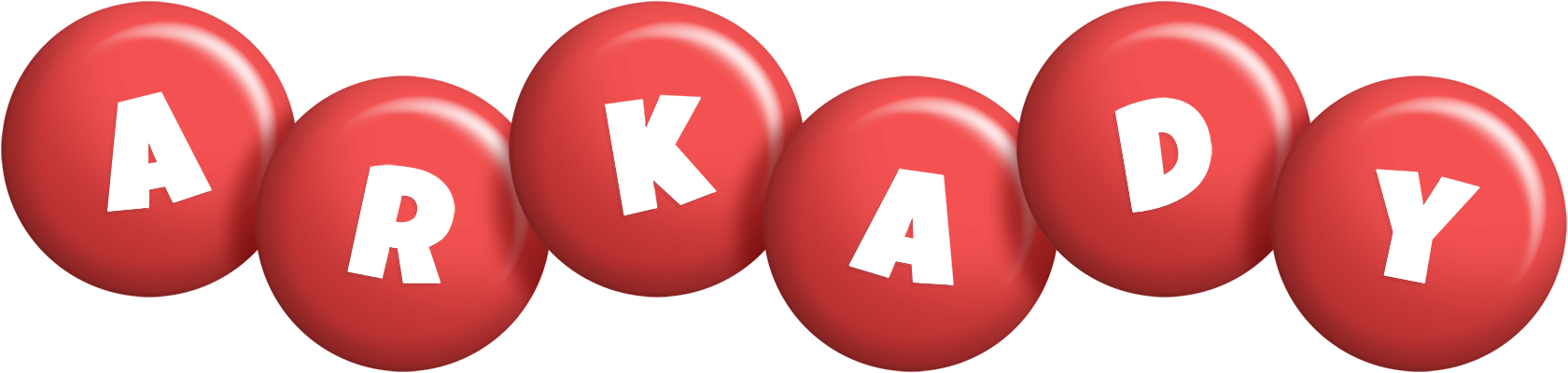 Arkady candy-red logo