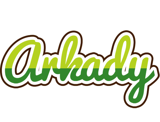 Arkady golfing logo