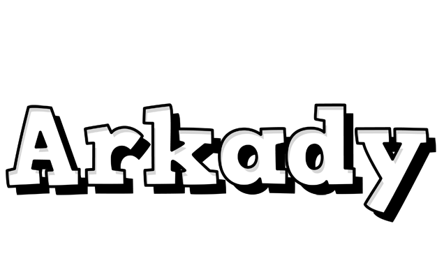 Arkady snowing logo