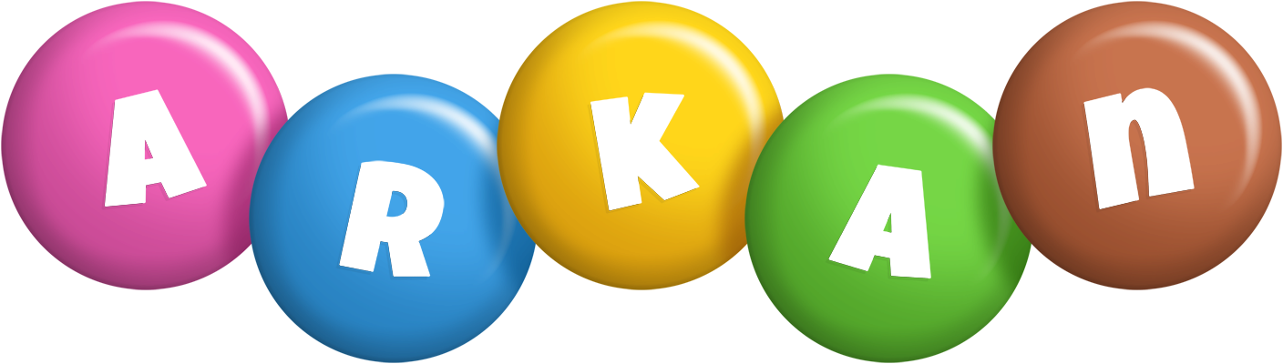 Arkan candy logo