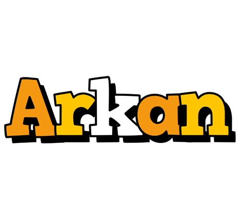 Arkan cartoon logo