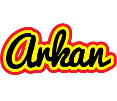 Arkan flaming logo