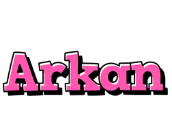 Arkan girlish logo