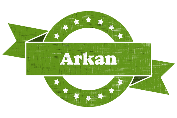 Arkan natural logo