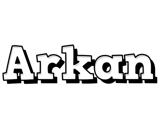 Arkan snowing logo